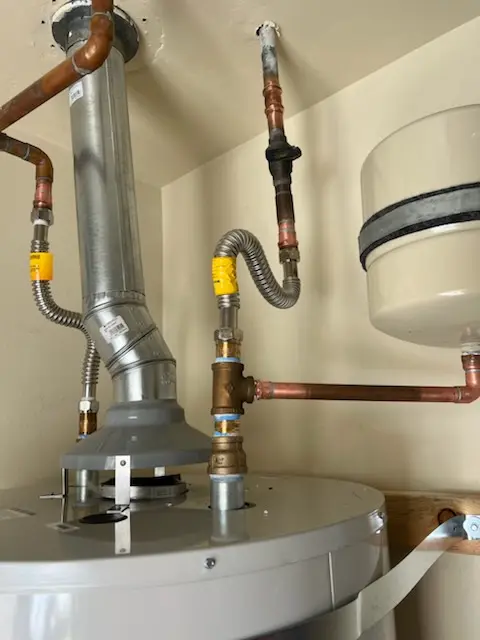 Water heater installation and plumbing repair in Riesel